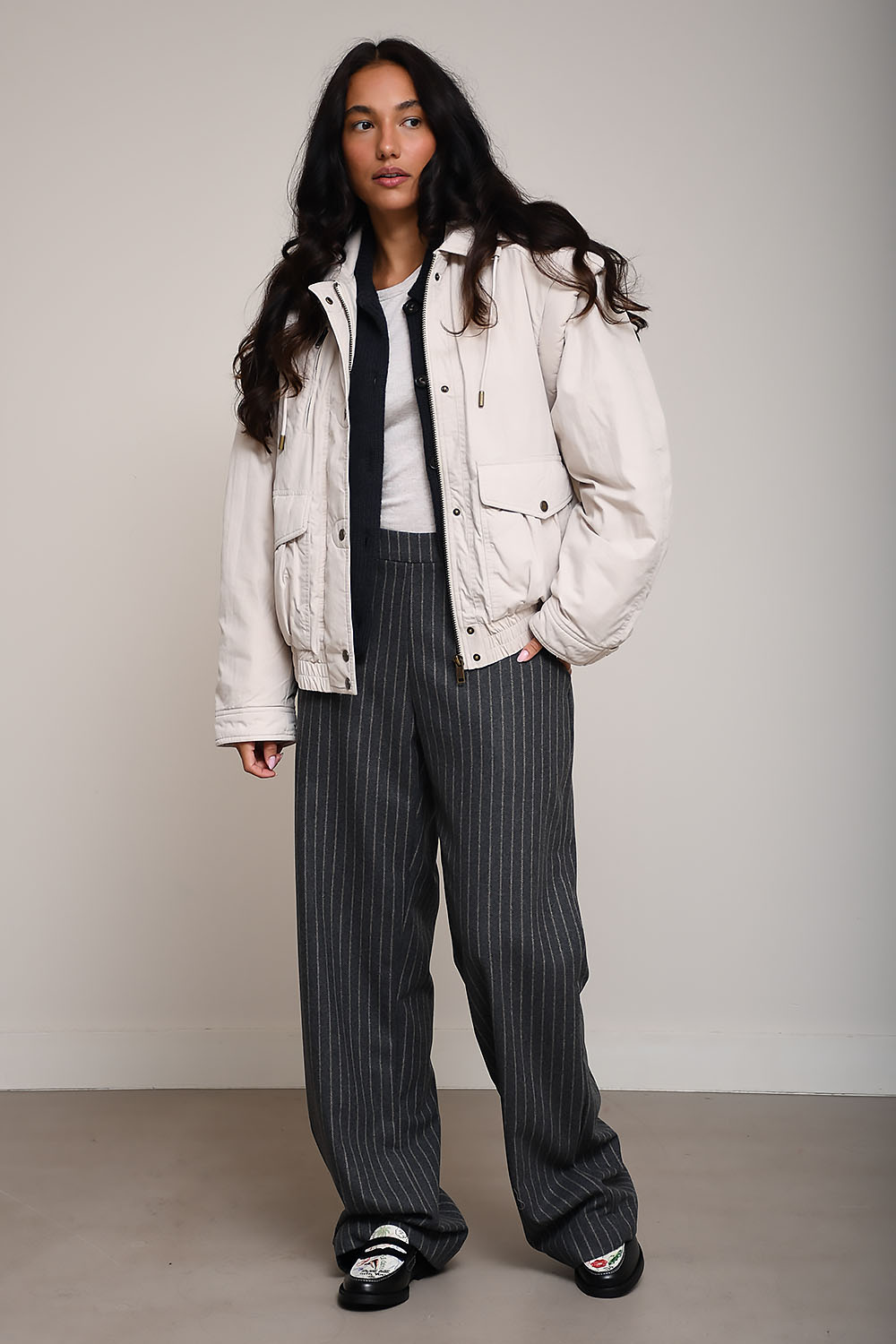 Marant Etoile - Desha two-toned cotton jacket