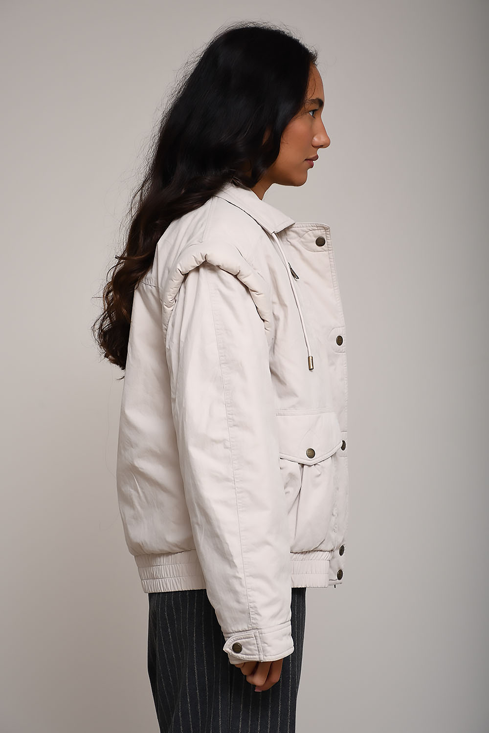 Marant Etoile - Desha two-toned cotton jacket