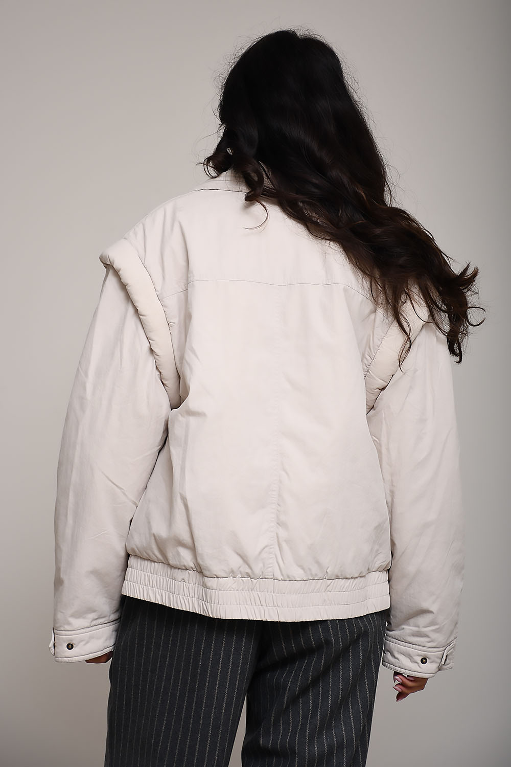 Desha two-toned cotton jacket