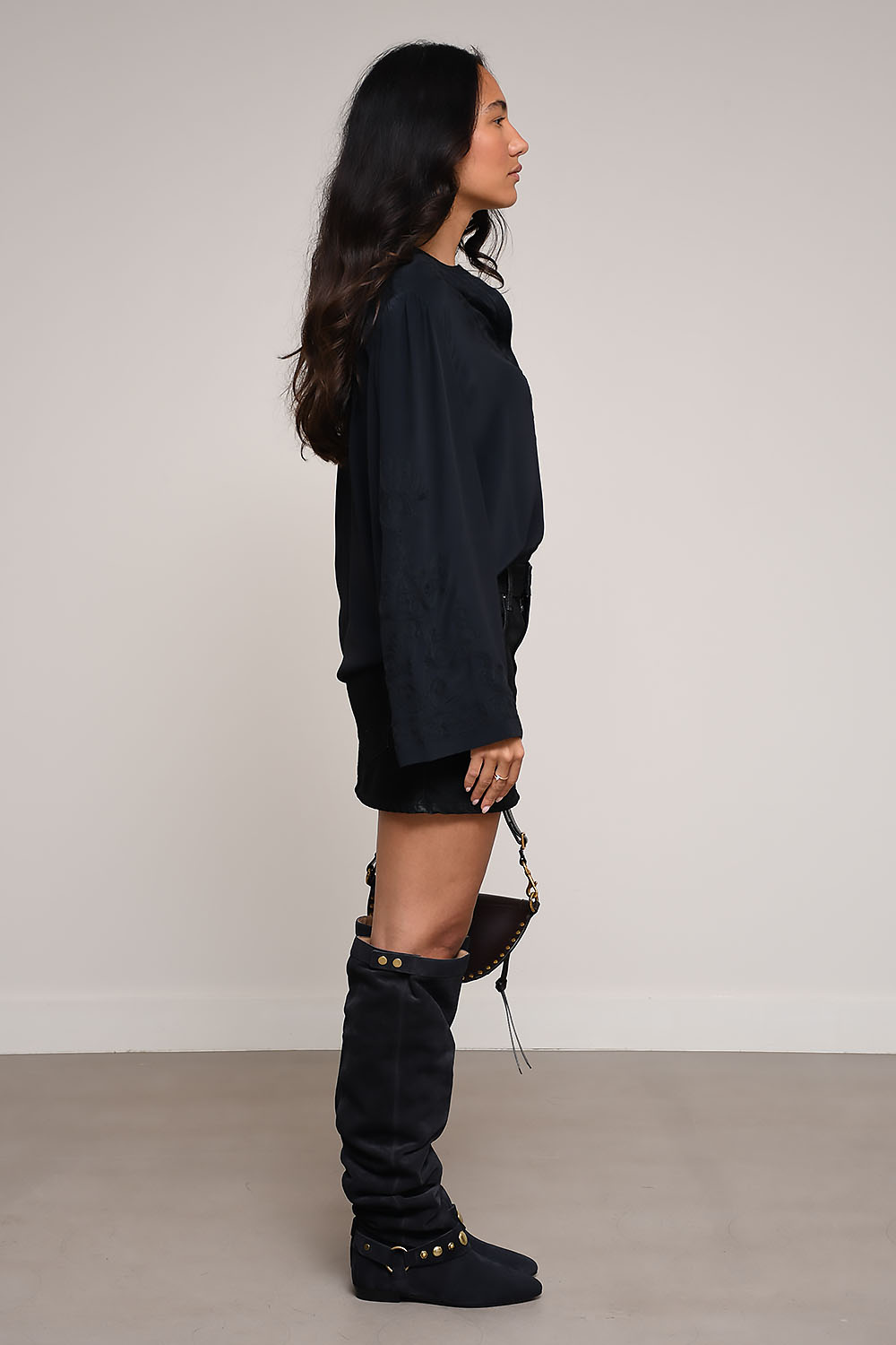 Marant Etoile - Kimmy faux leather mini skirt