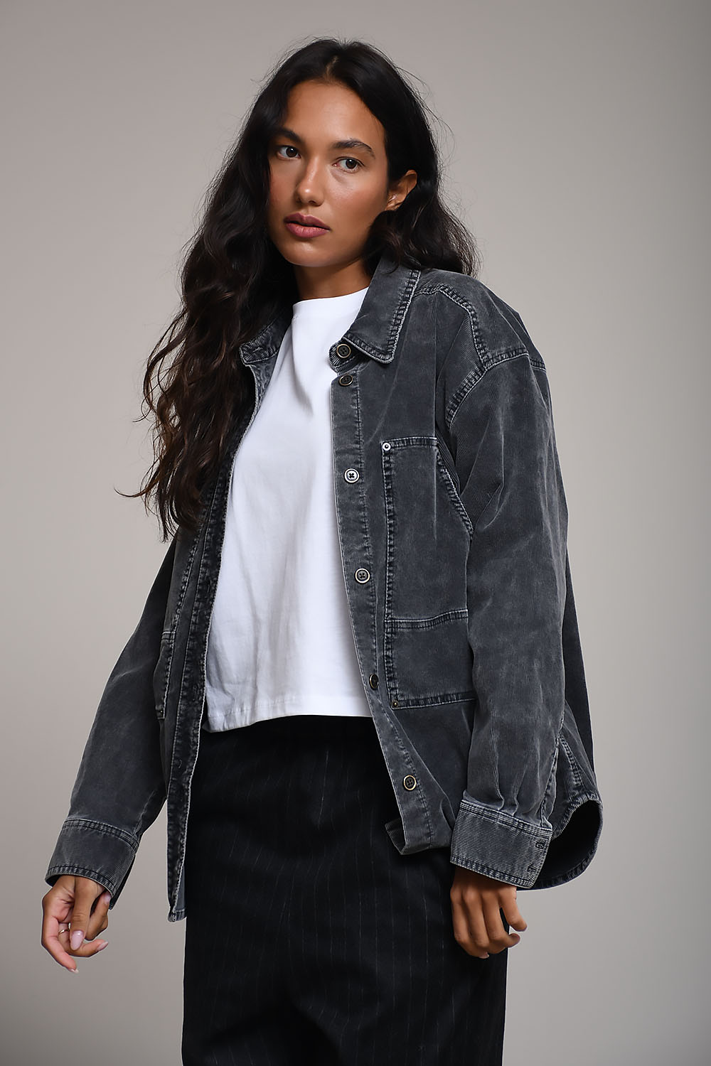 Marant Etoile - Oriana corduroy cotton shirt