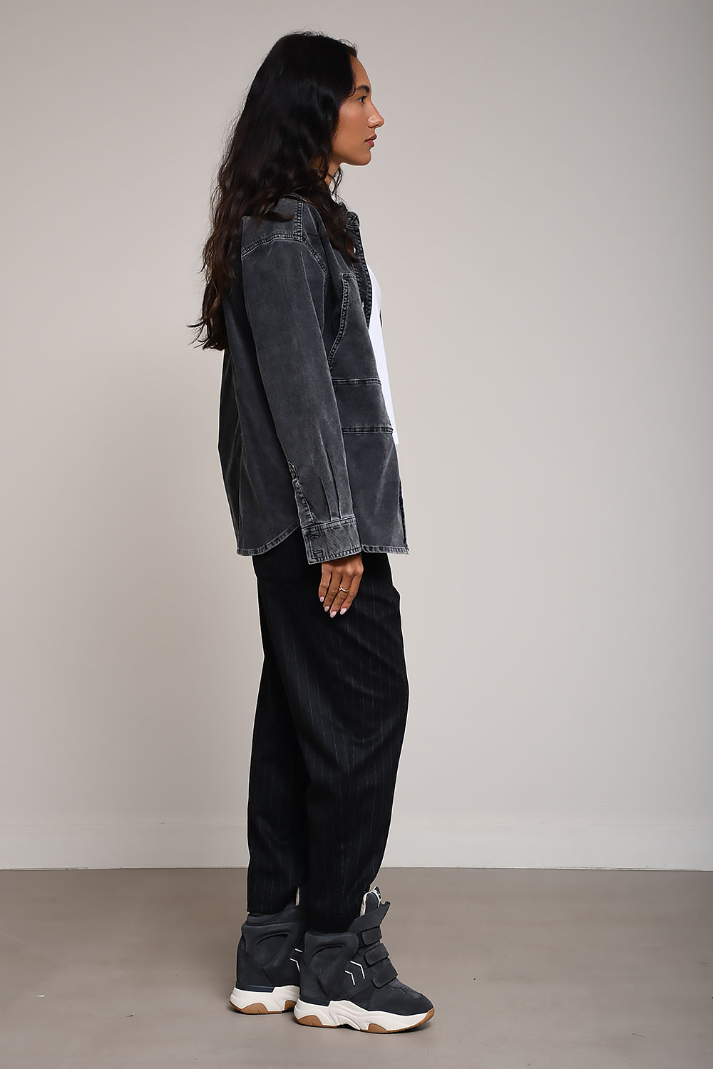 Marant Etoile - Oriana corduroy cotton shirt