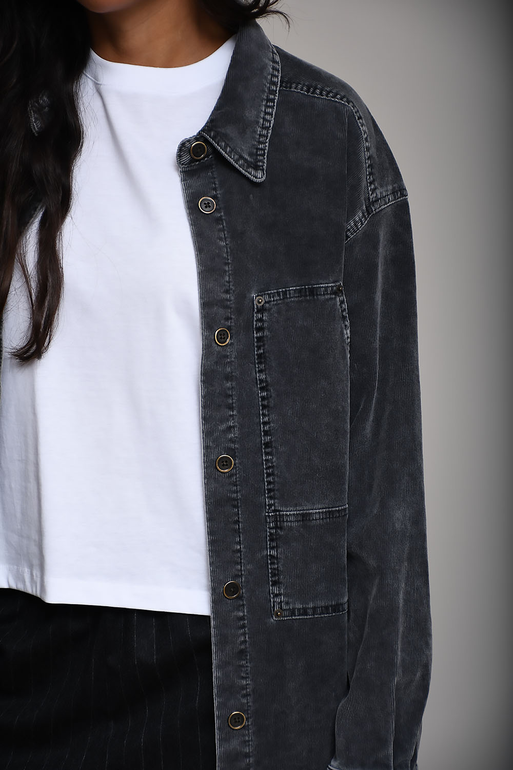 Oriana corduroy cotton shirt