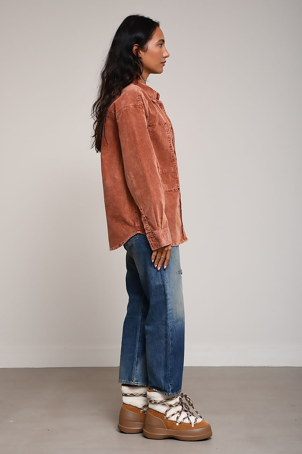 Marant Etoile - Oriana corduroy cotton shirt
