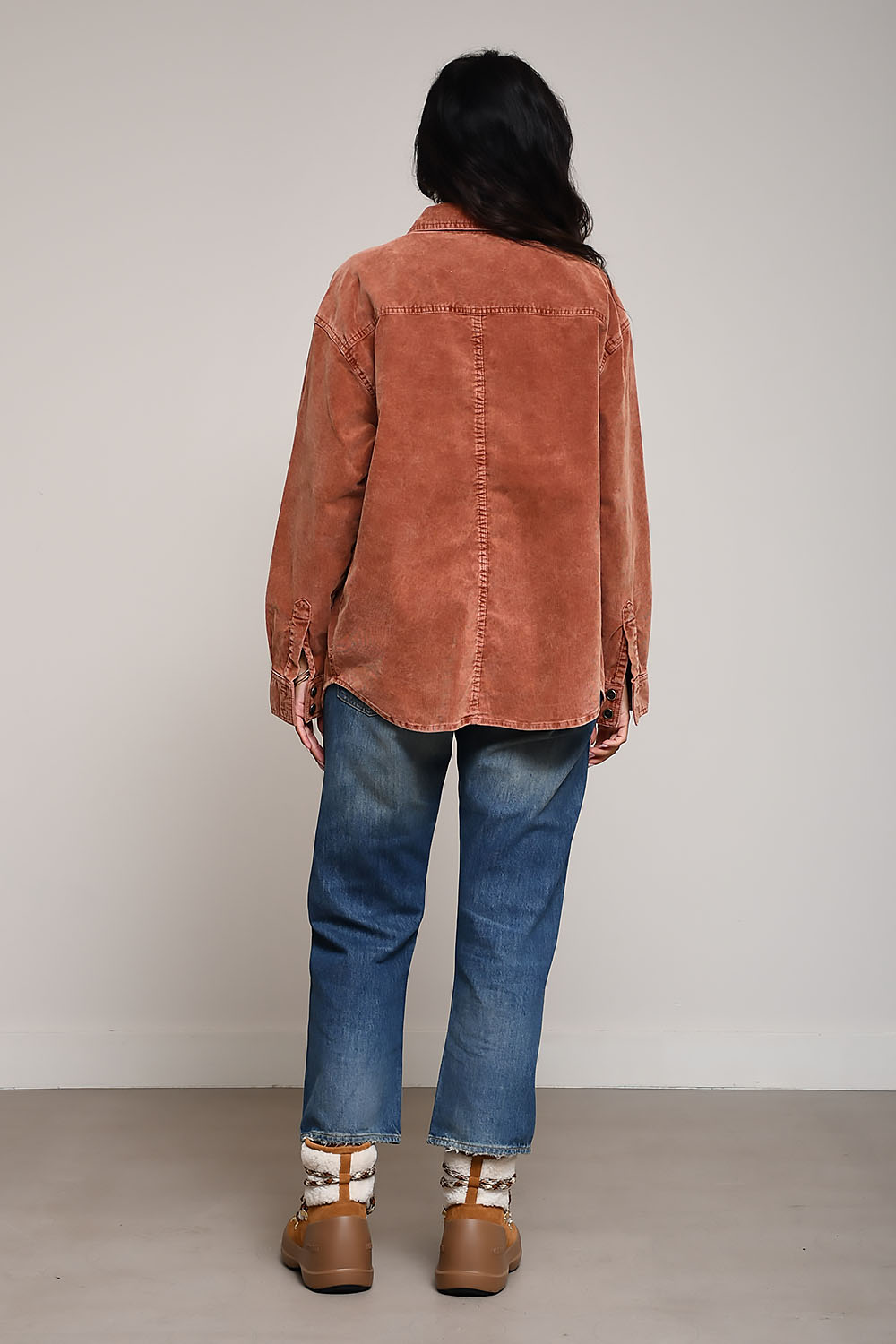 Oriana corduroy cotton shirt