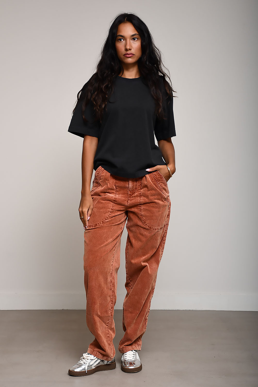 Marant Etoile - Onyta corduroy cotton pants