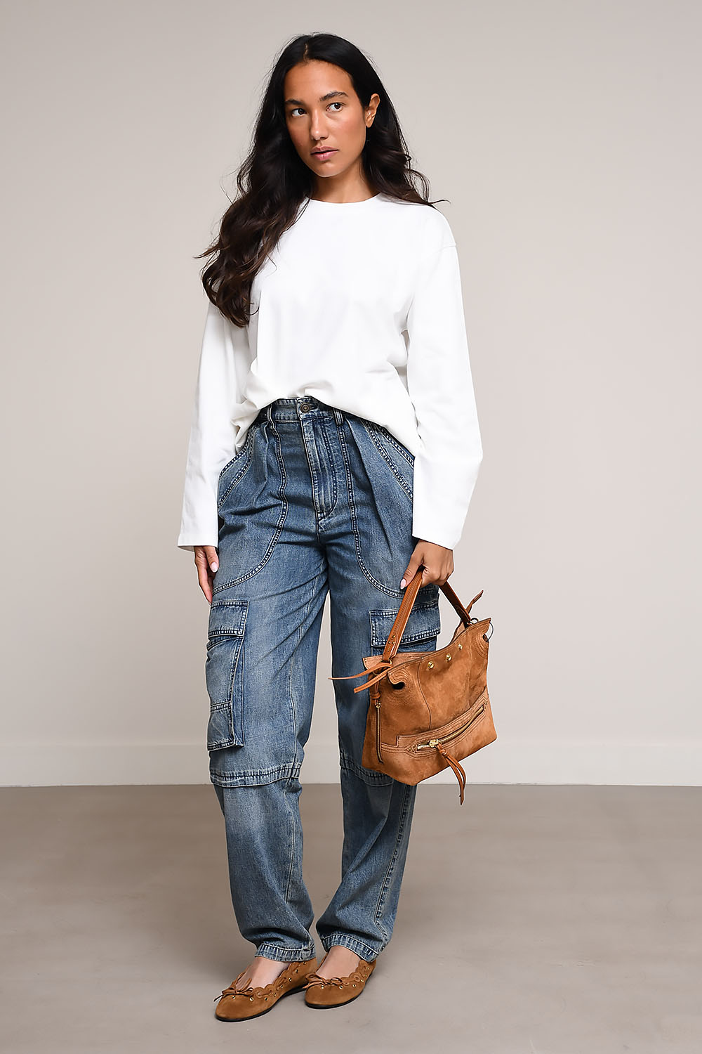 Marant Etoile - Nayla cotton jeans