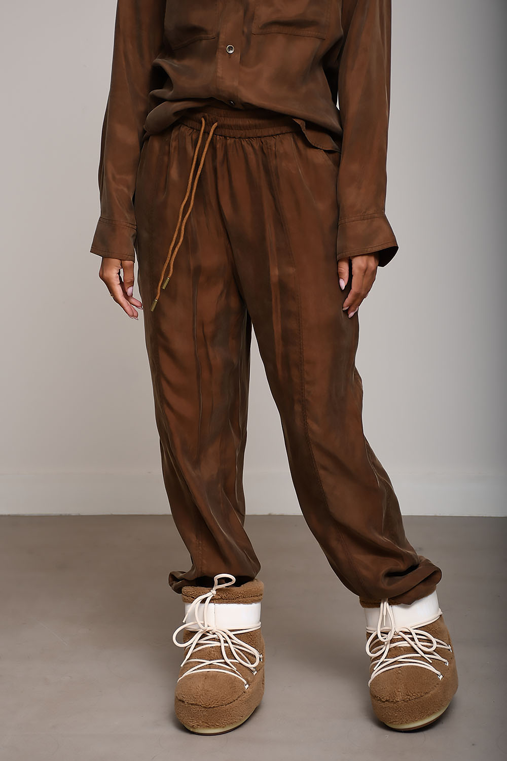 Marant Etoile - Zaylee flowing satin pants