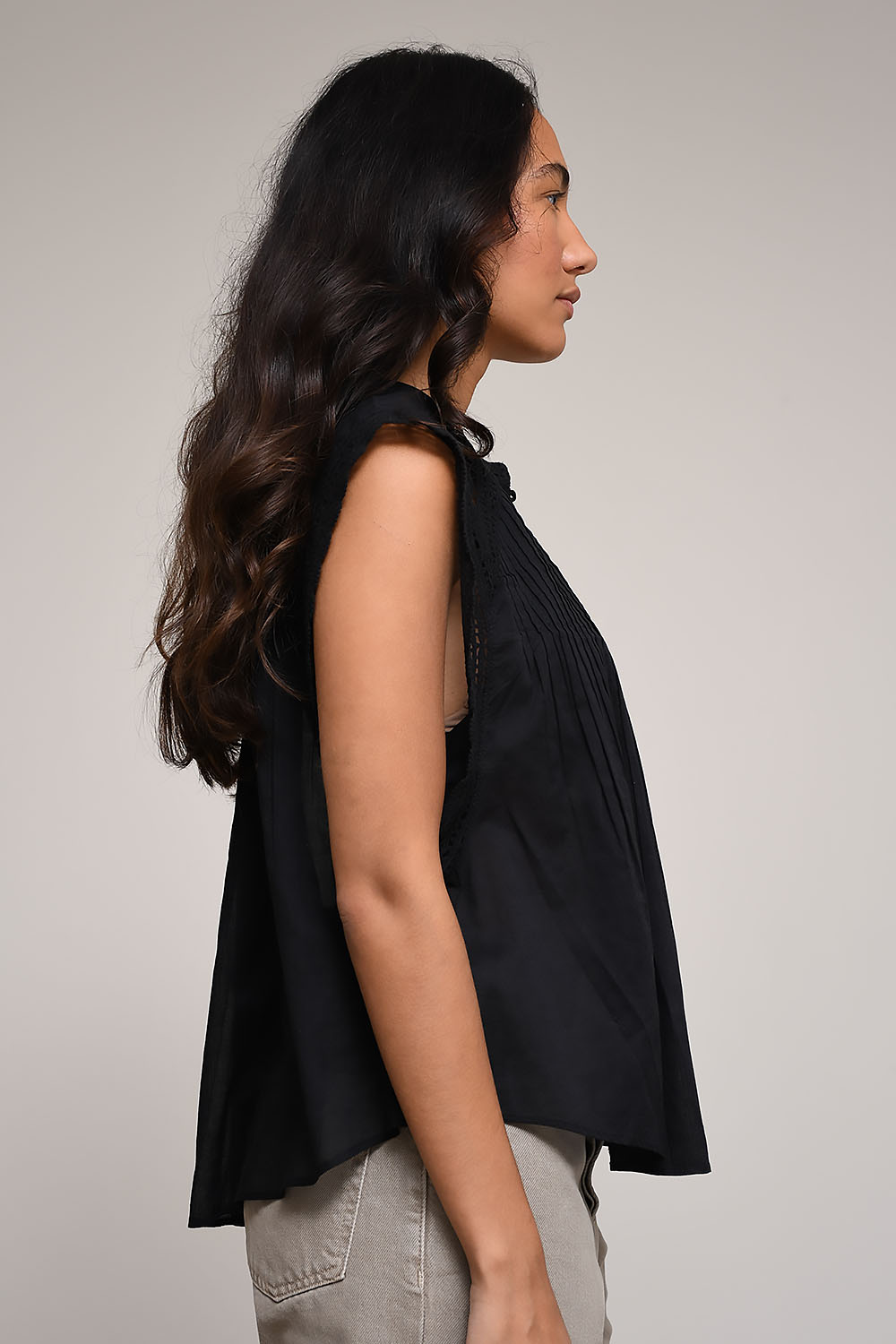 Marant Etoile - Gresia cotton voile top