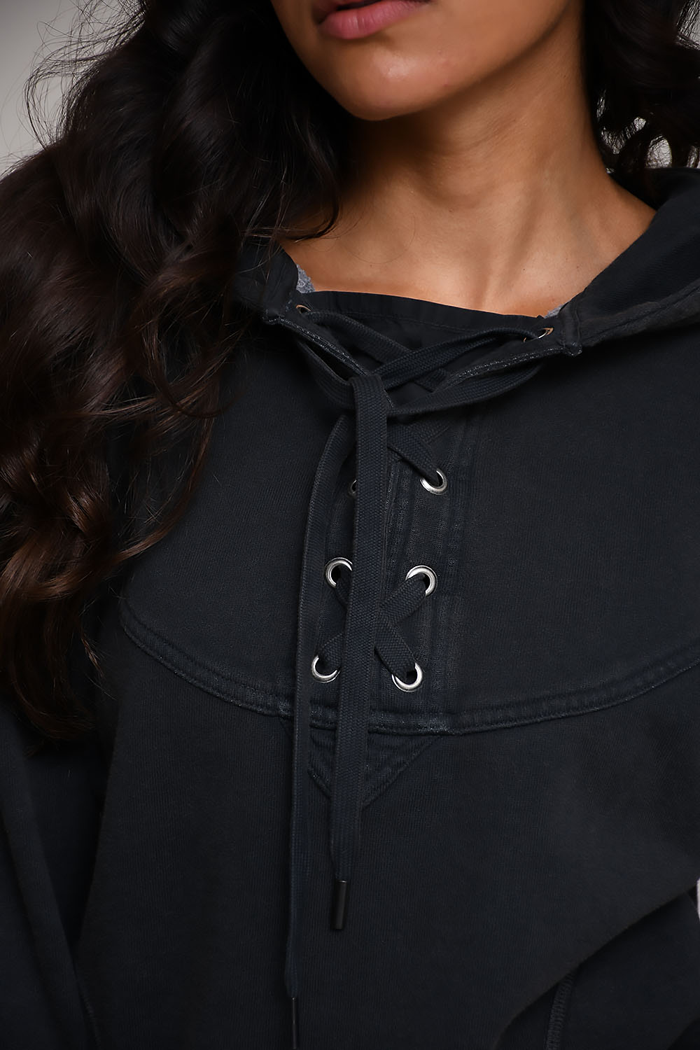 Ivaya cotton eyelets sweater