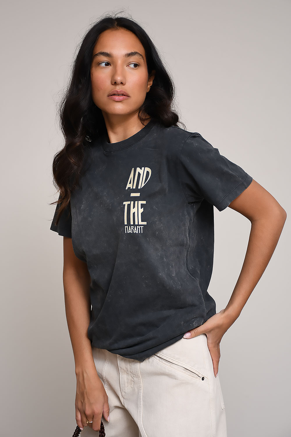 Marant Etoile - Zoeline cotton t-shirt