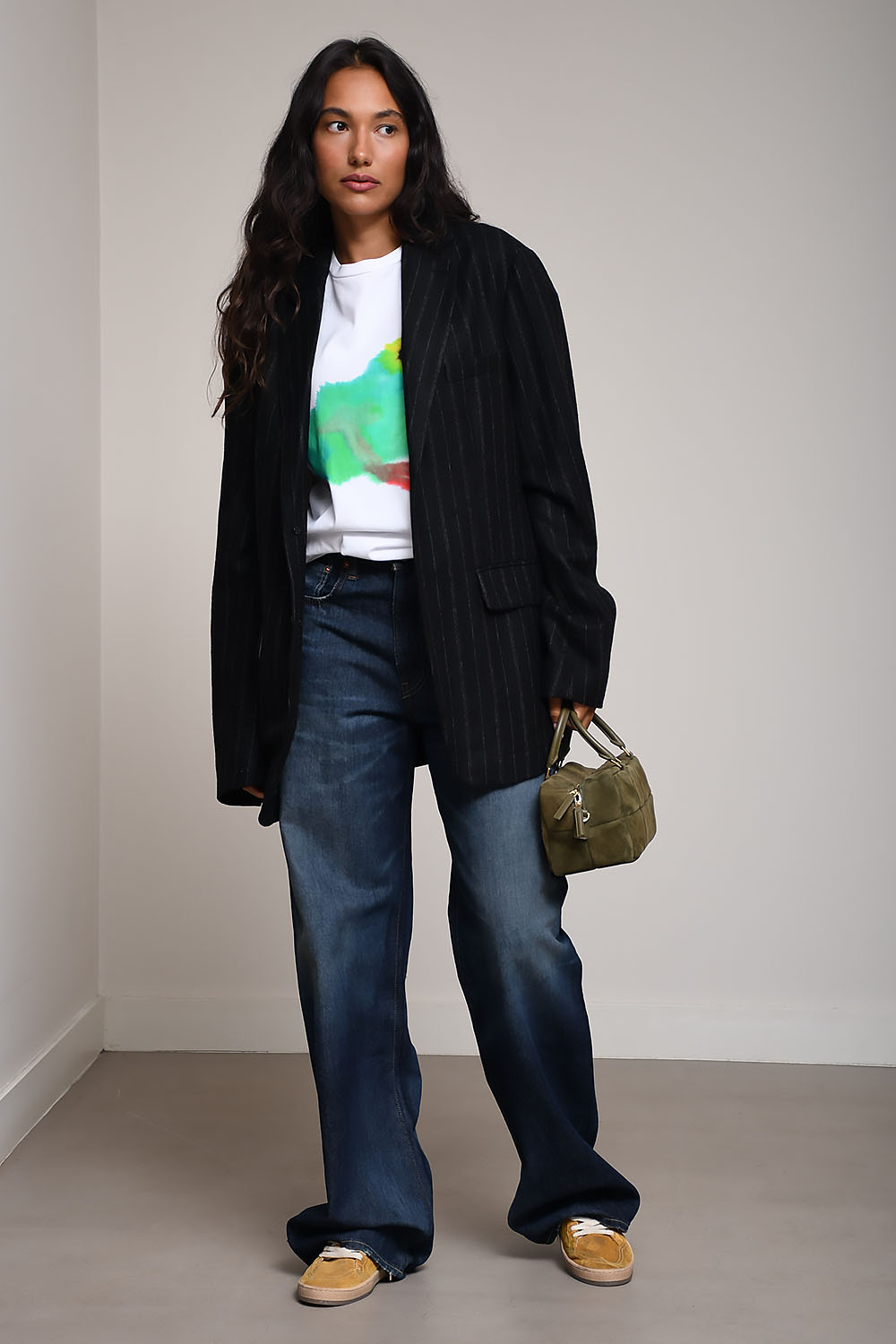 ADNYM - Schaffer striped blazer