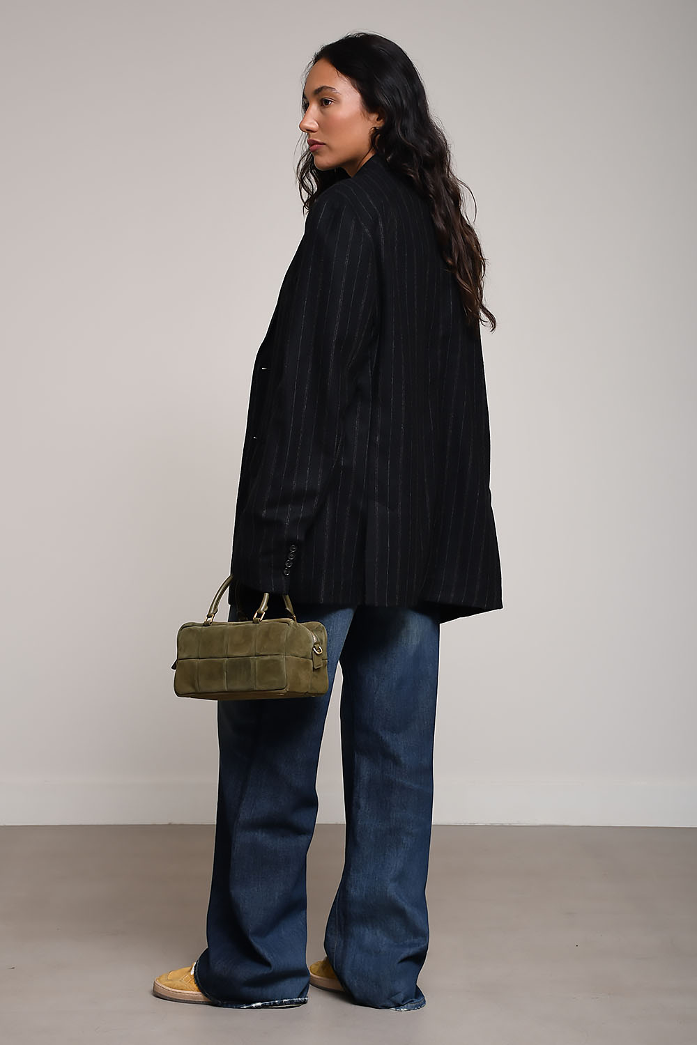 Schaffer striped blazer