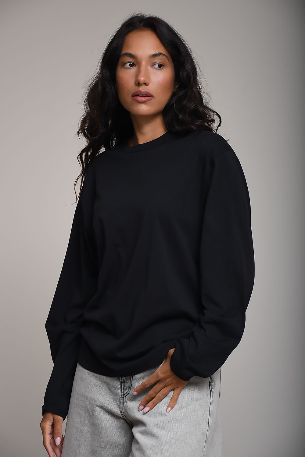 ADNYM - Buria LS cotton tee