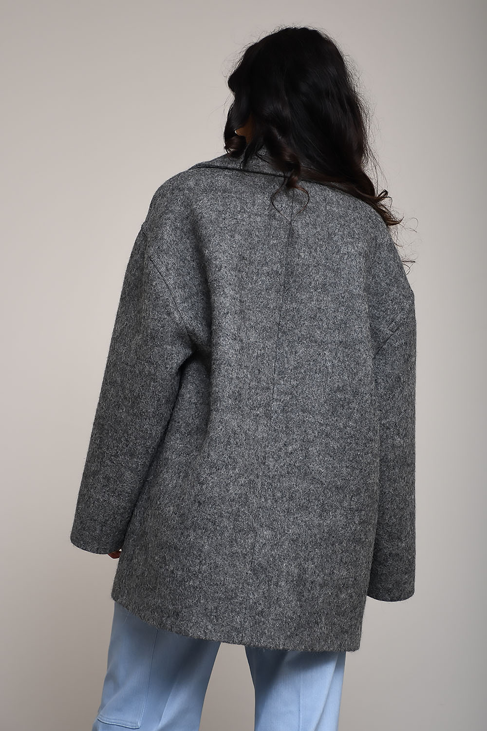 Water men’s peacoat