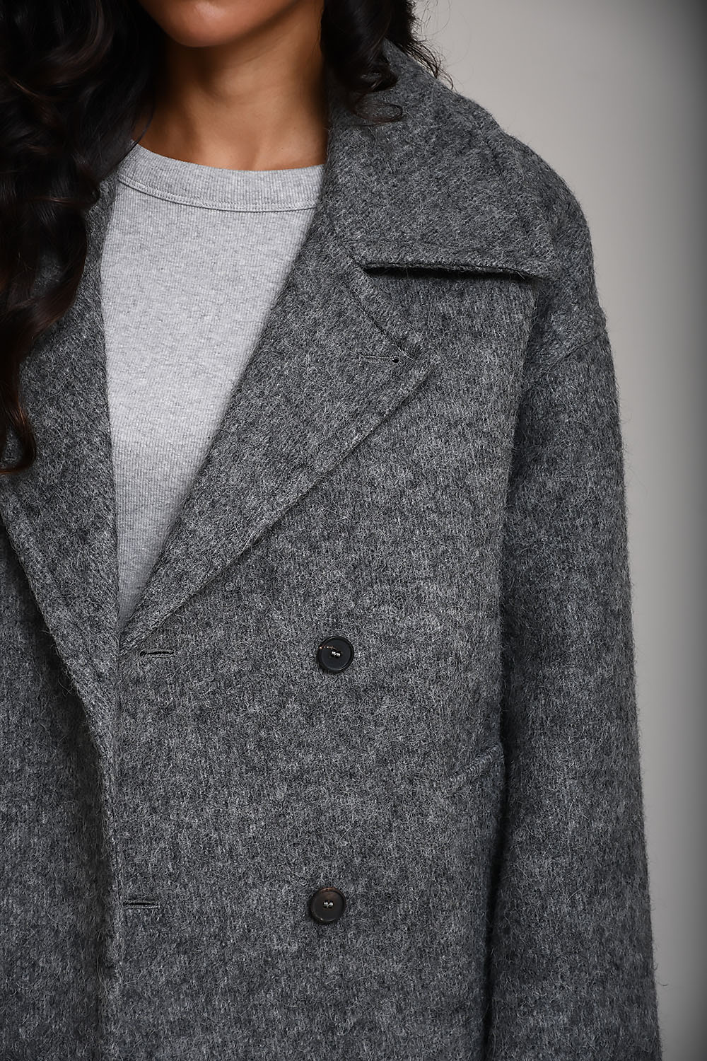 Water men’s peacoat