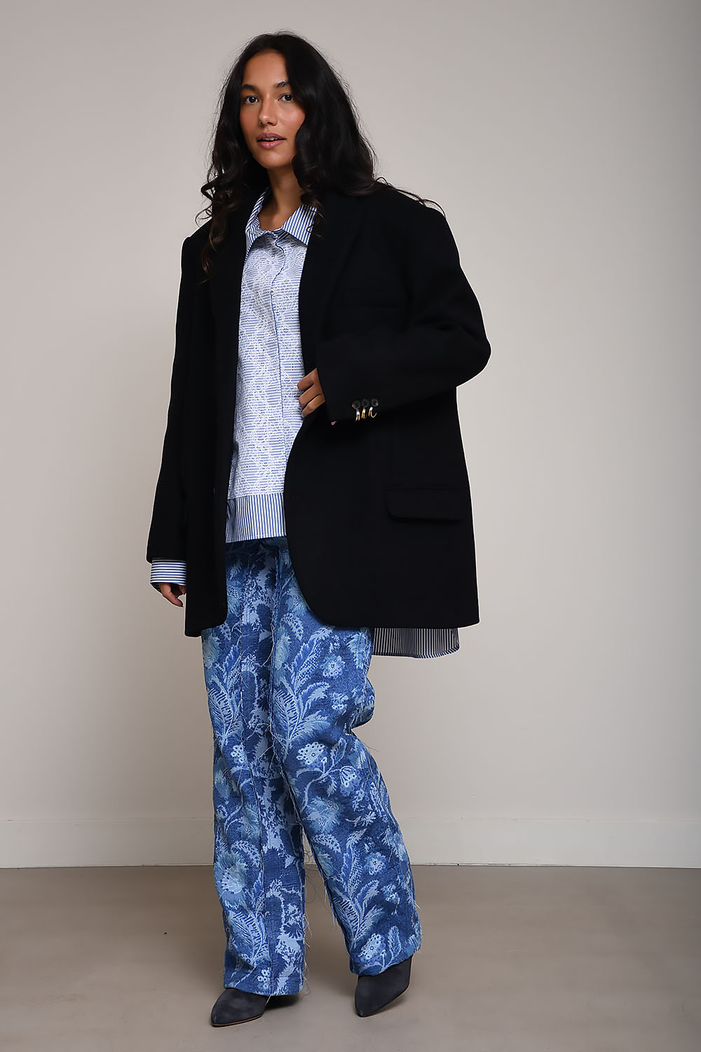 Frenken - Blazer coat felt wool