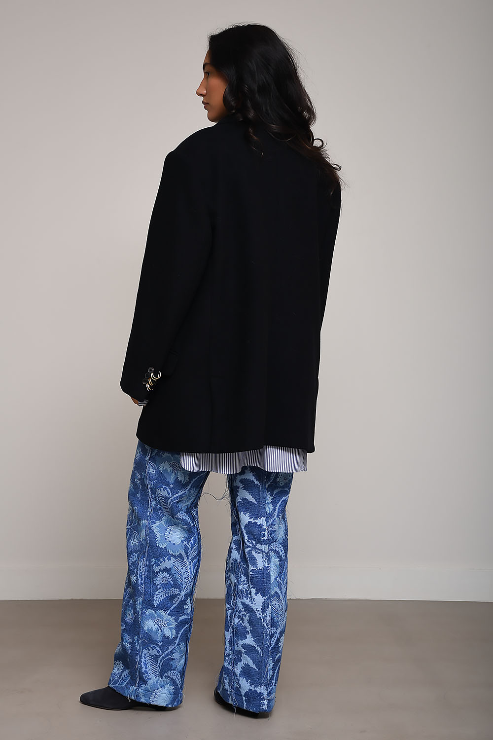 Blazer coat felt wool