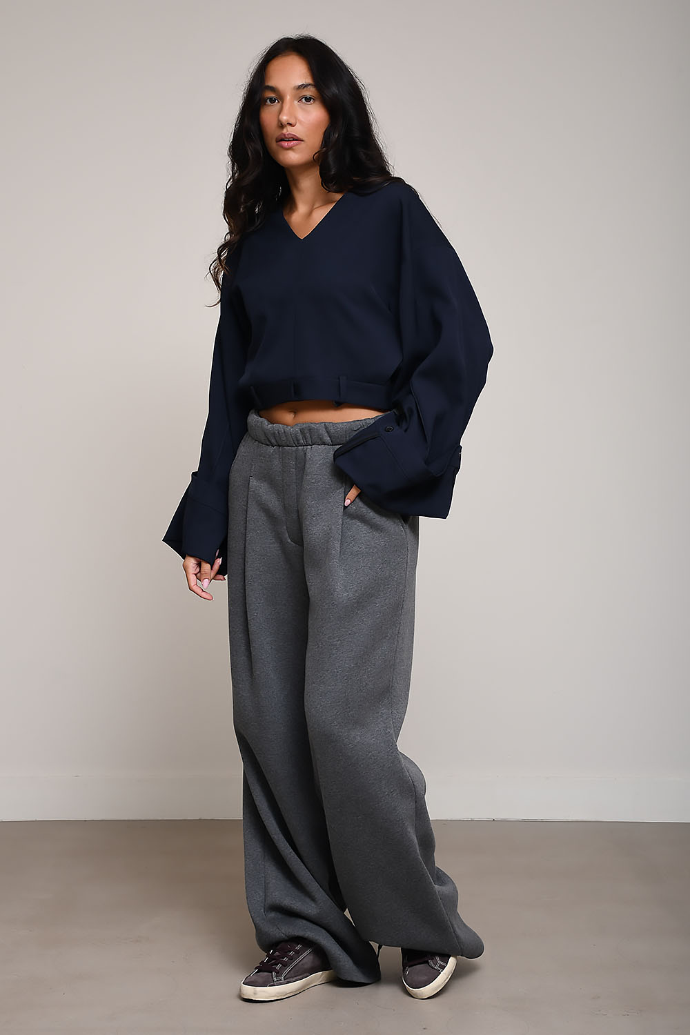 Frenken - Pantalon wool top