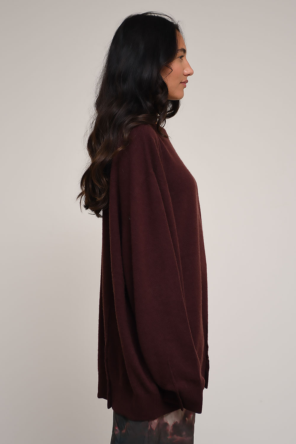 Frenken - Round cash-wool oversized sweater