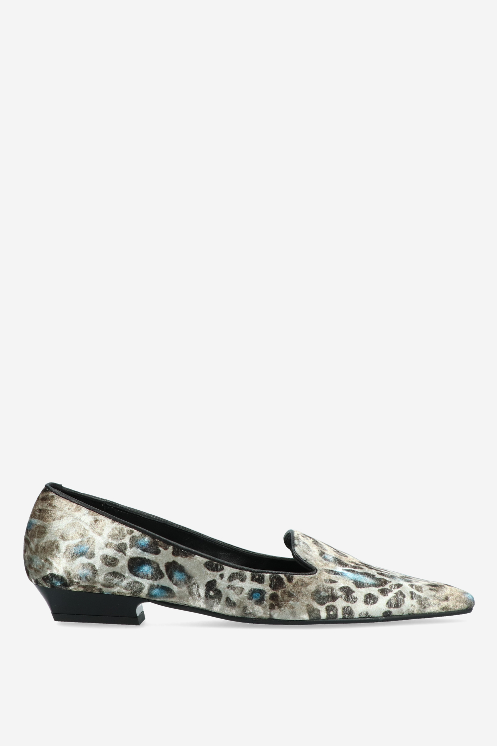 Ras - Velvet printed loafers