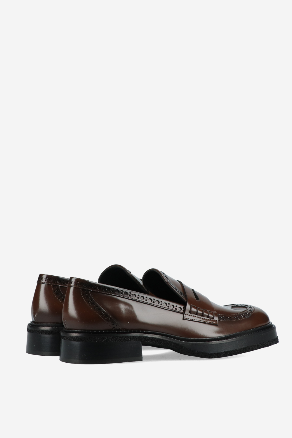Boston leather loafers