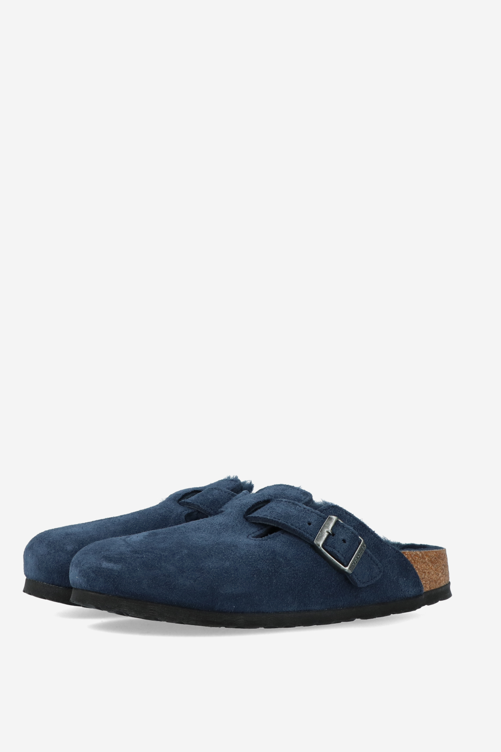 Boston shearling suede clogs