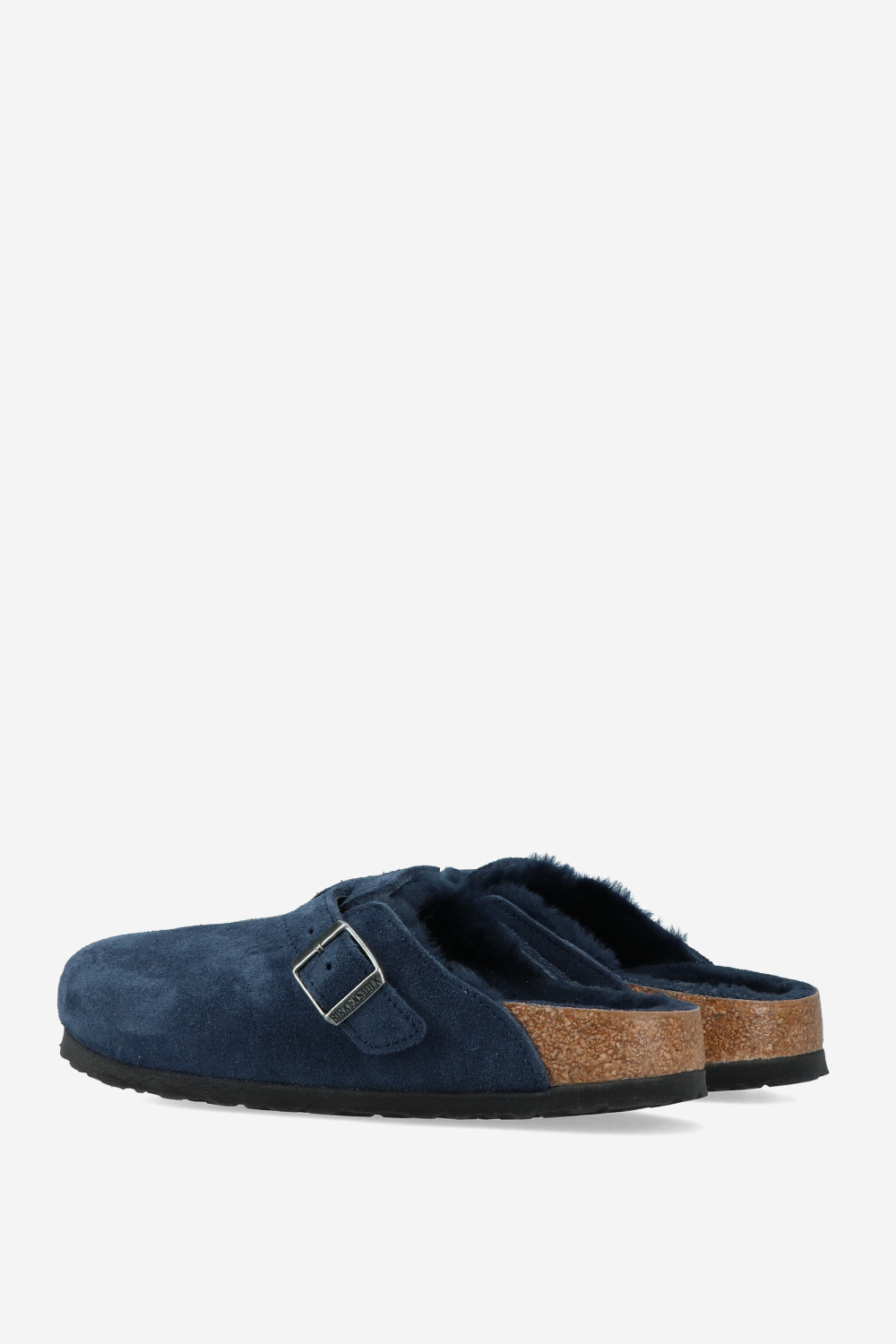 Boston shearling suede clogs