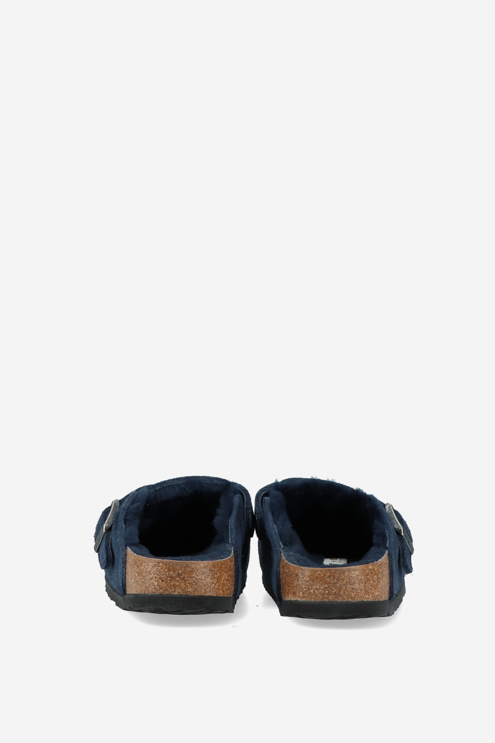 Boston shearling suede clogs