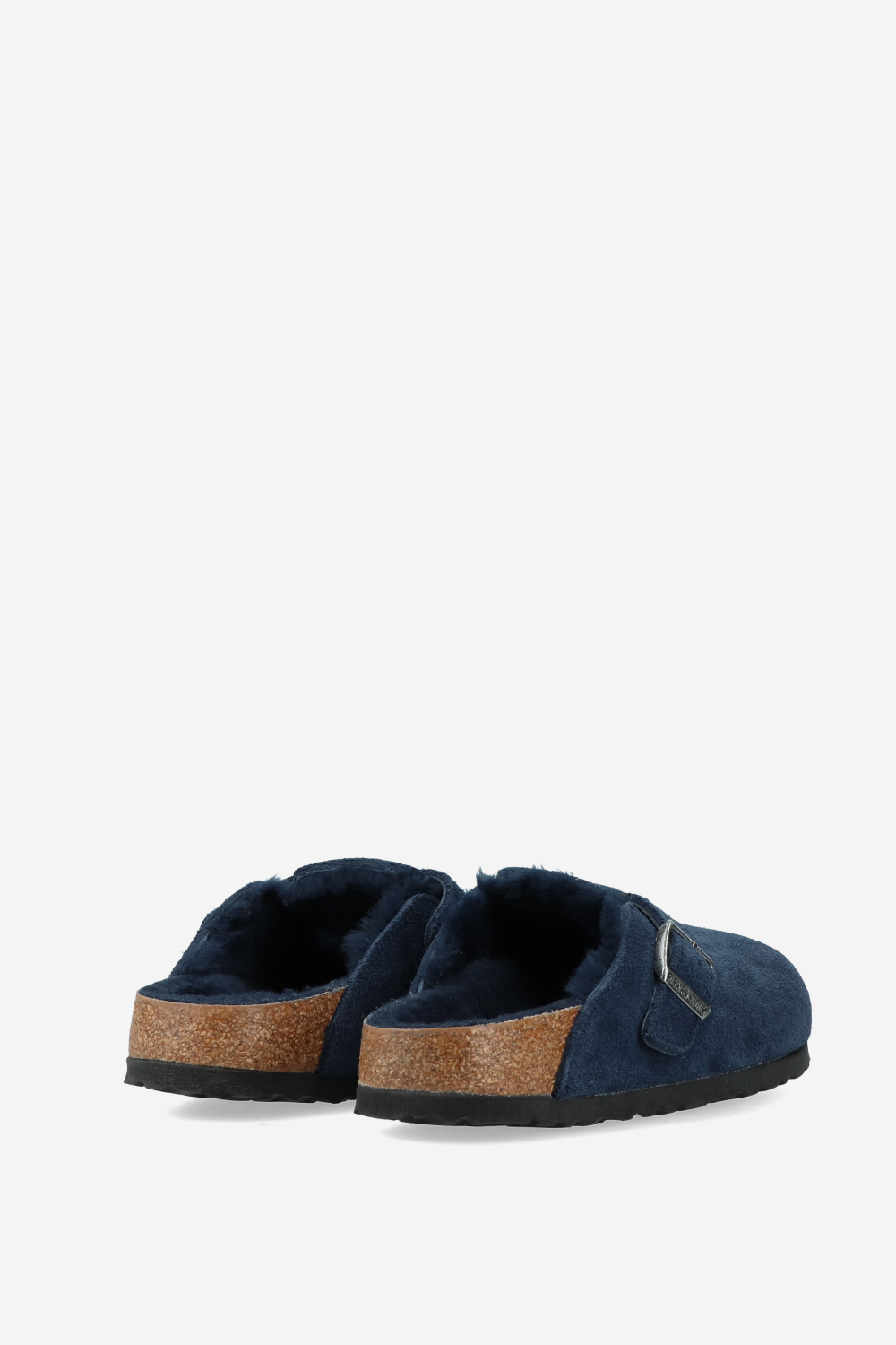 Boston shearling suede clogs