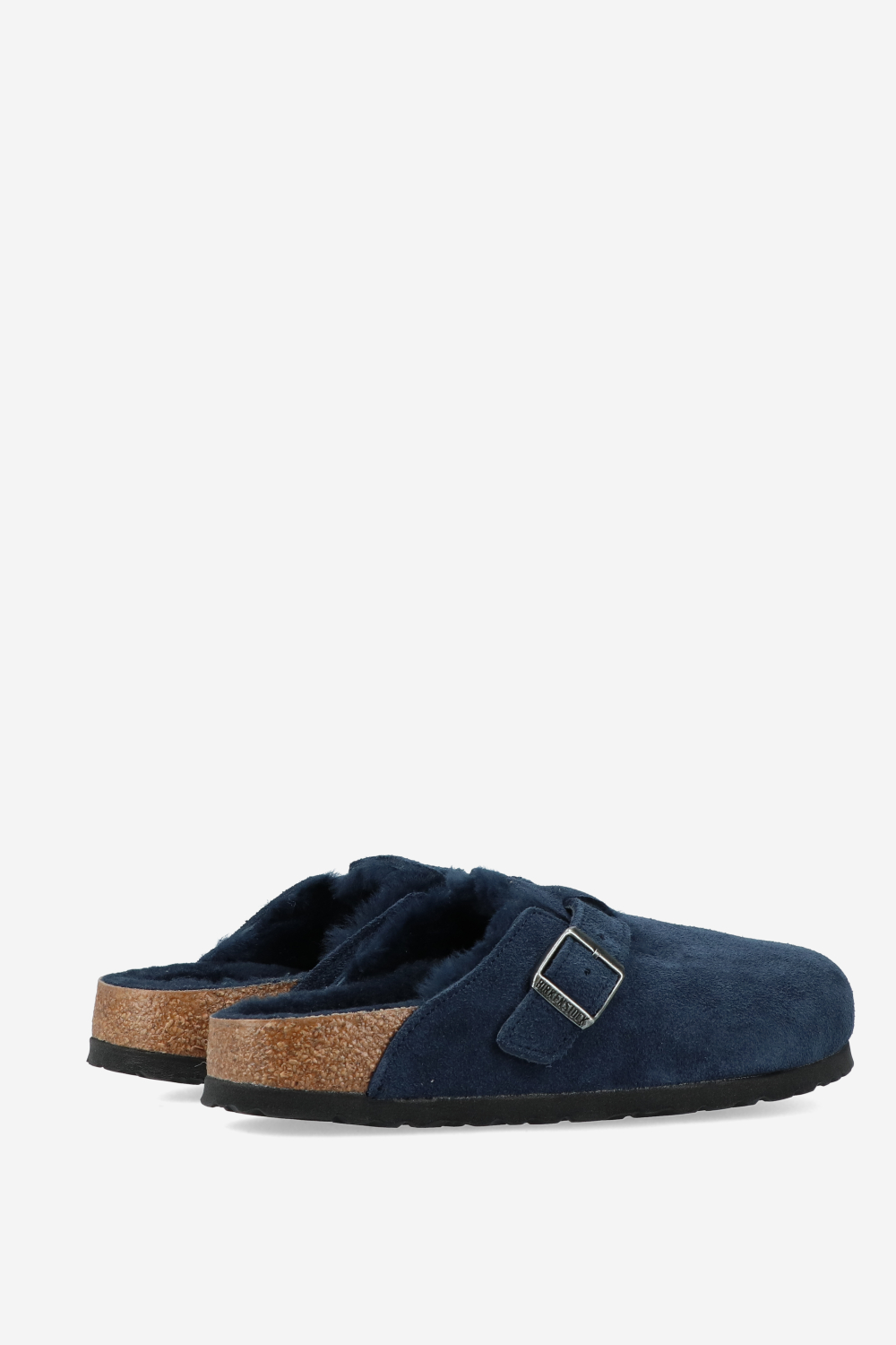 Boston shearling suede clogs