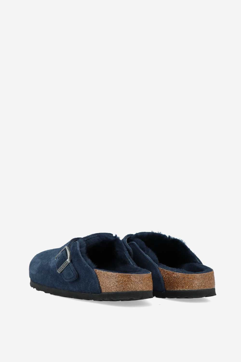 Boston shearling suede clogs
