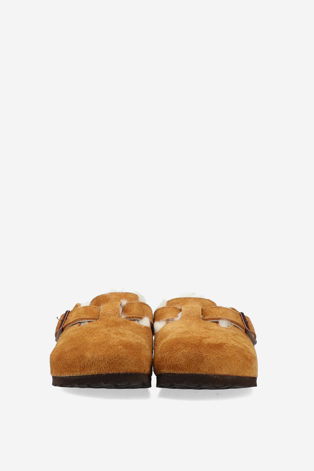 Boston shearling suede clogs