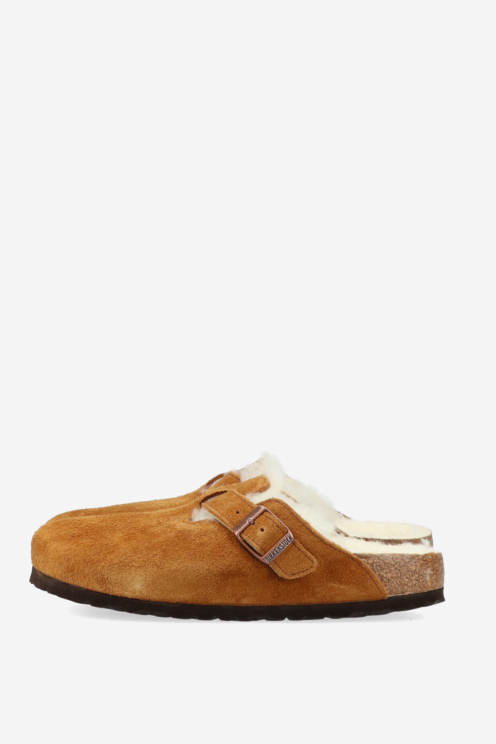 Boston shearling suede clogs