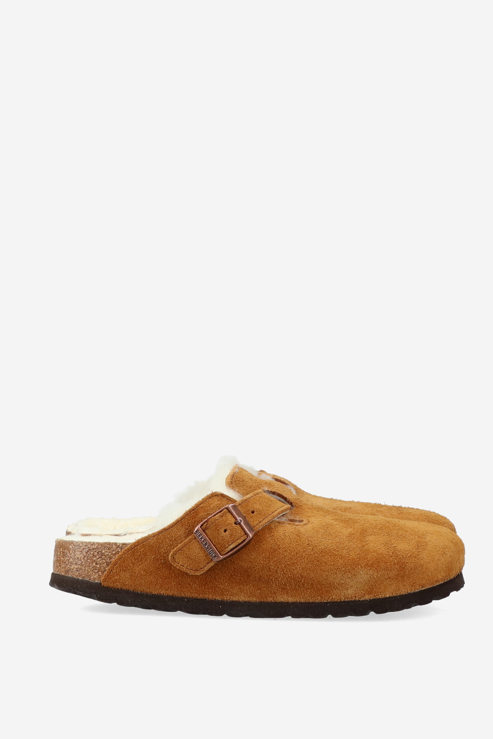 Boston shearling suede clogs
