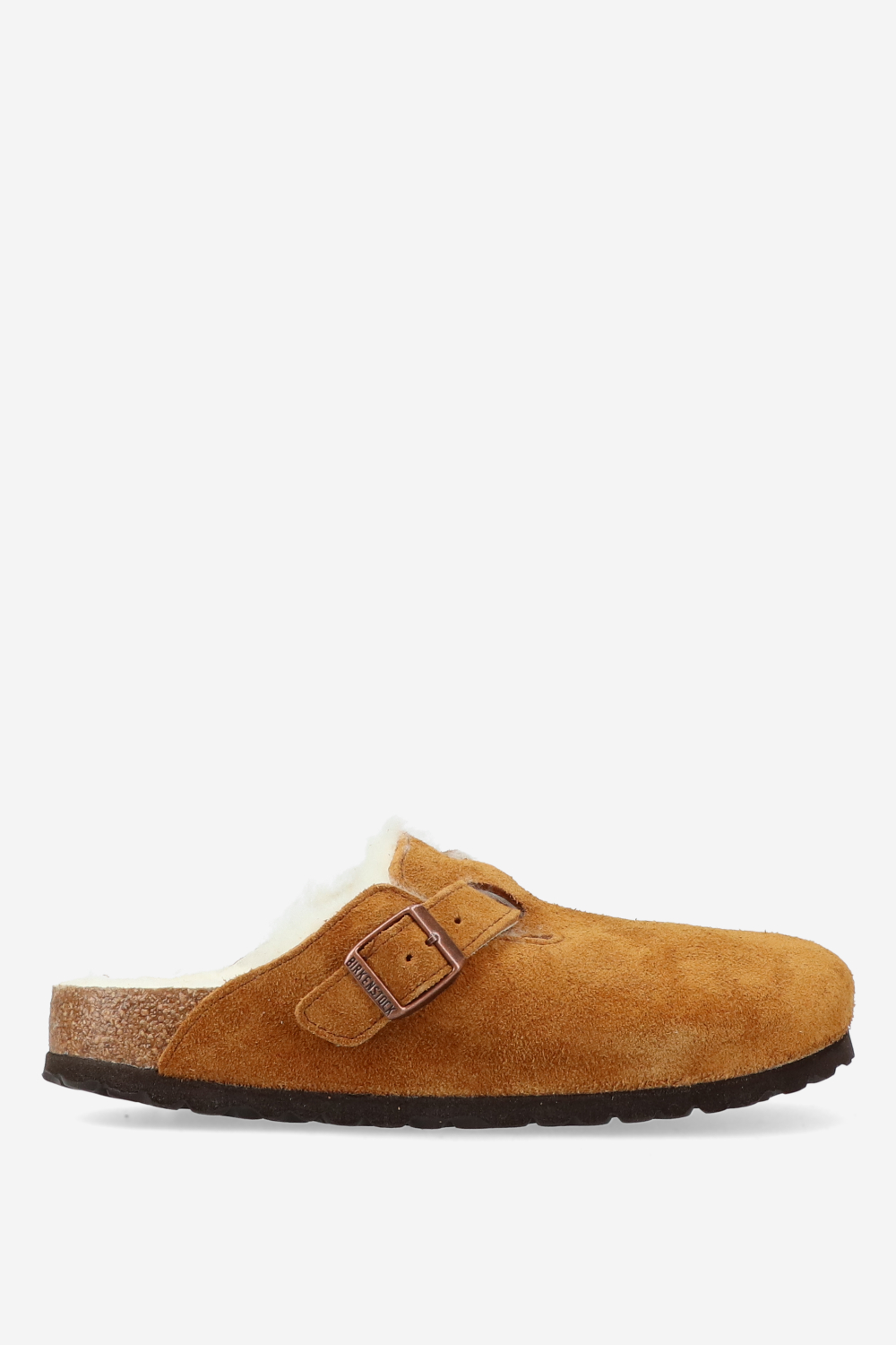Birkenstock - Boston shearling suede clogs
