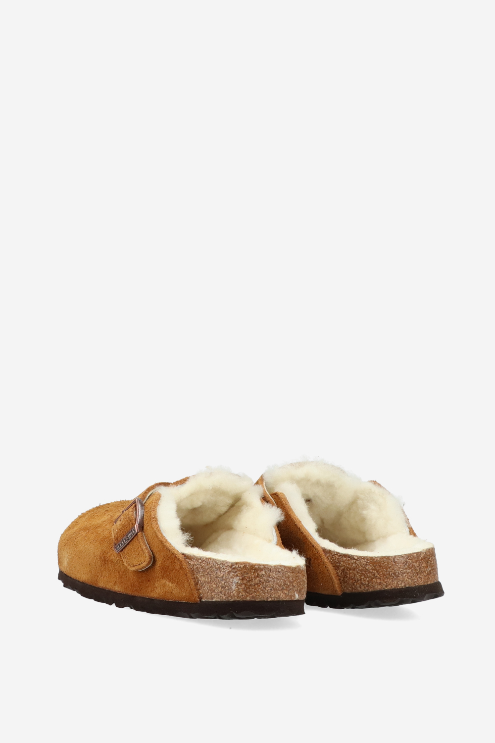 Boston shearling suede clogs