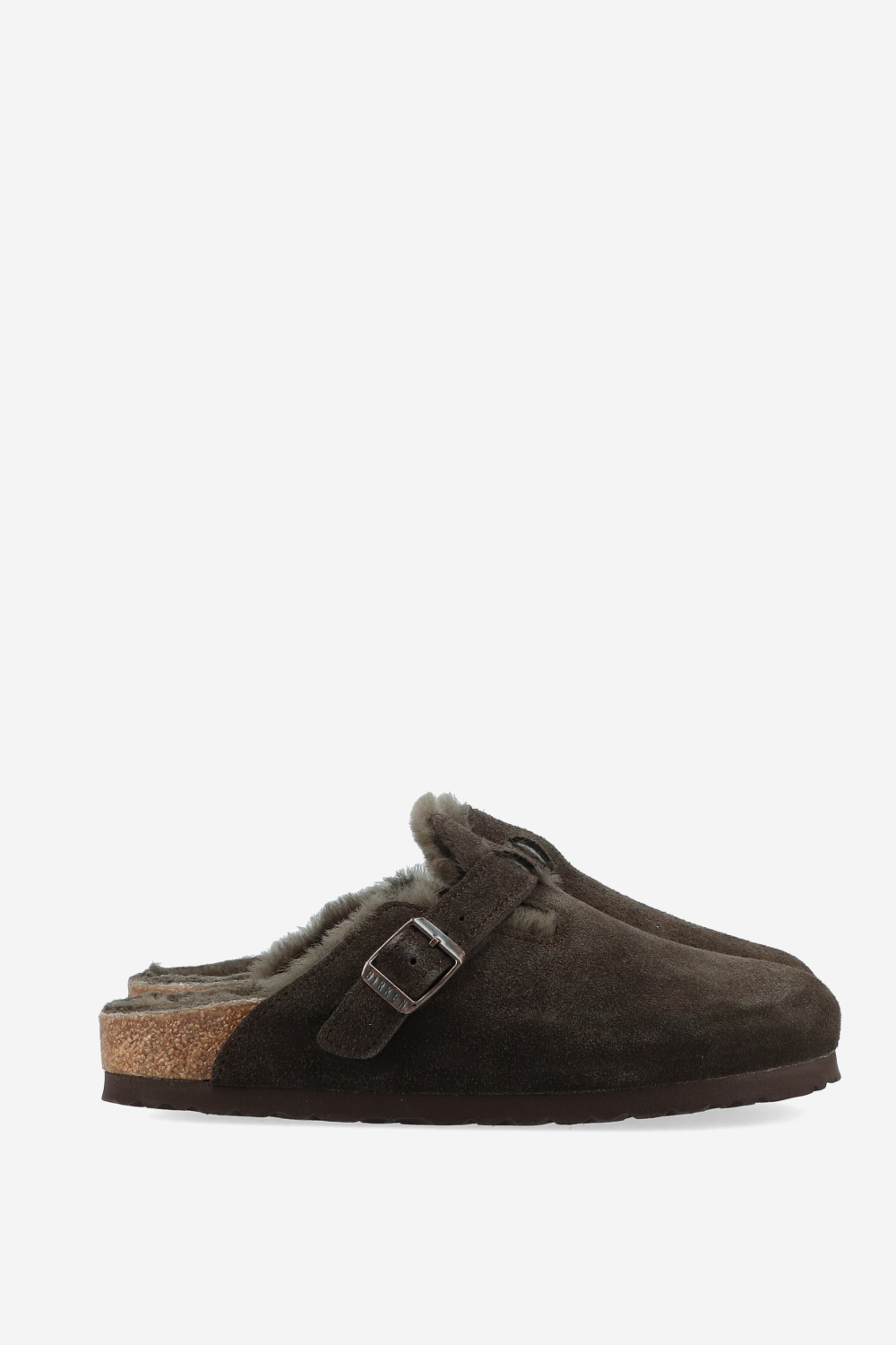 Boston shearling suede clogs