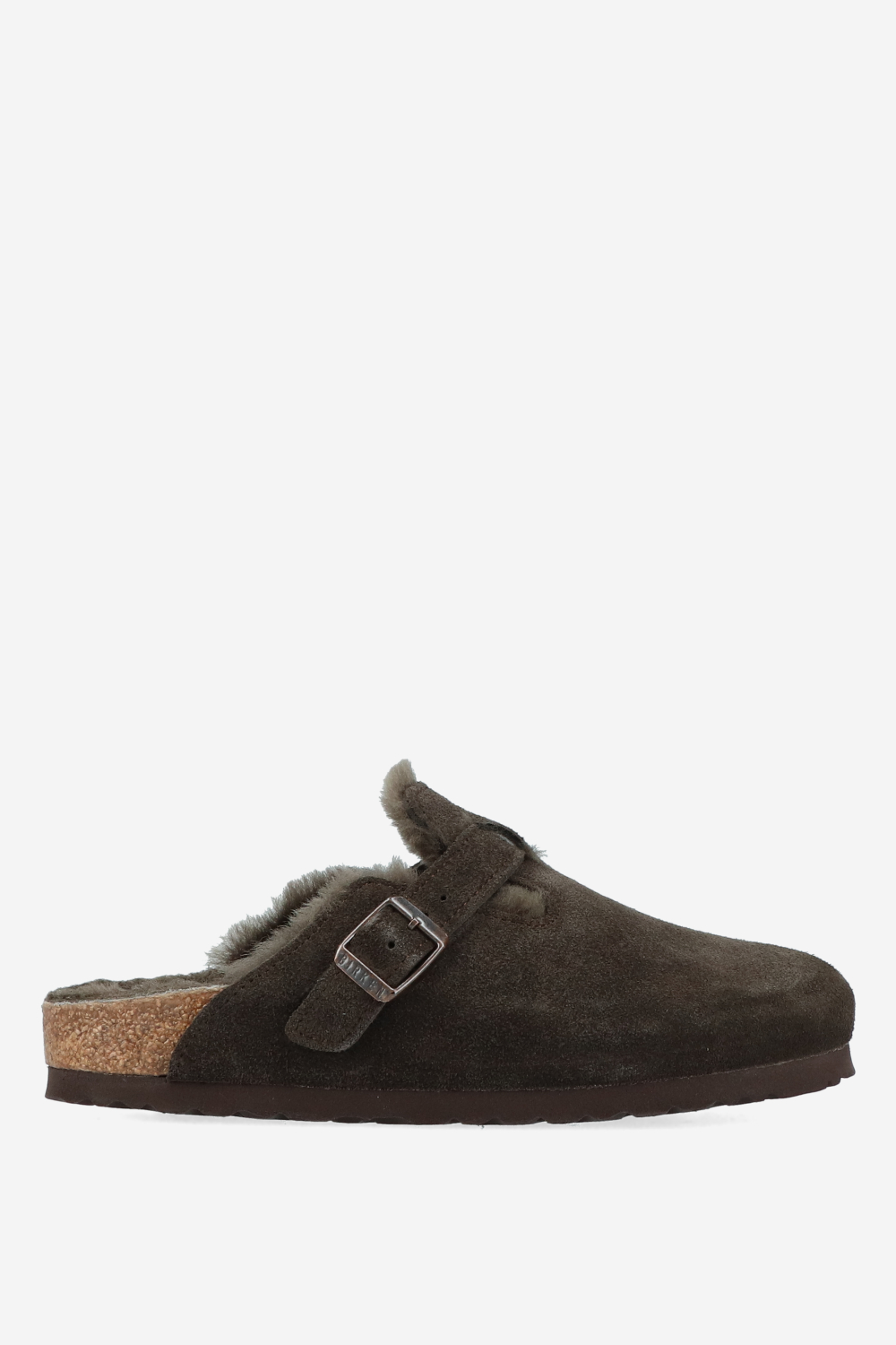 Boston shearling suede clogs