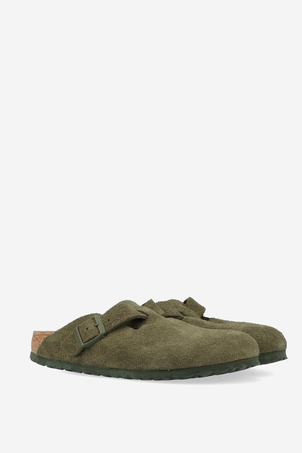 Birkenstock - Boston soft suede clogs