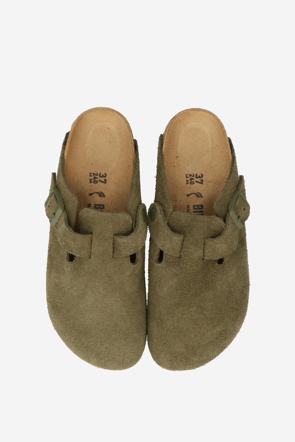 Boston soft suede clogs