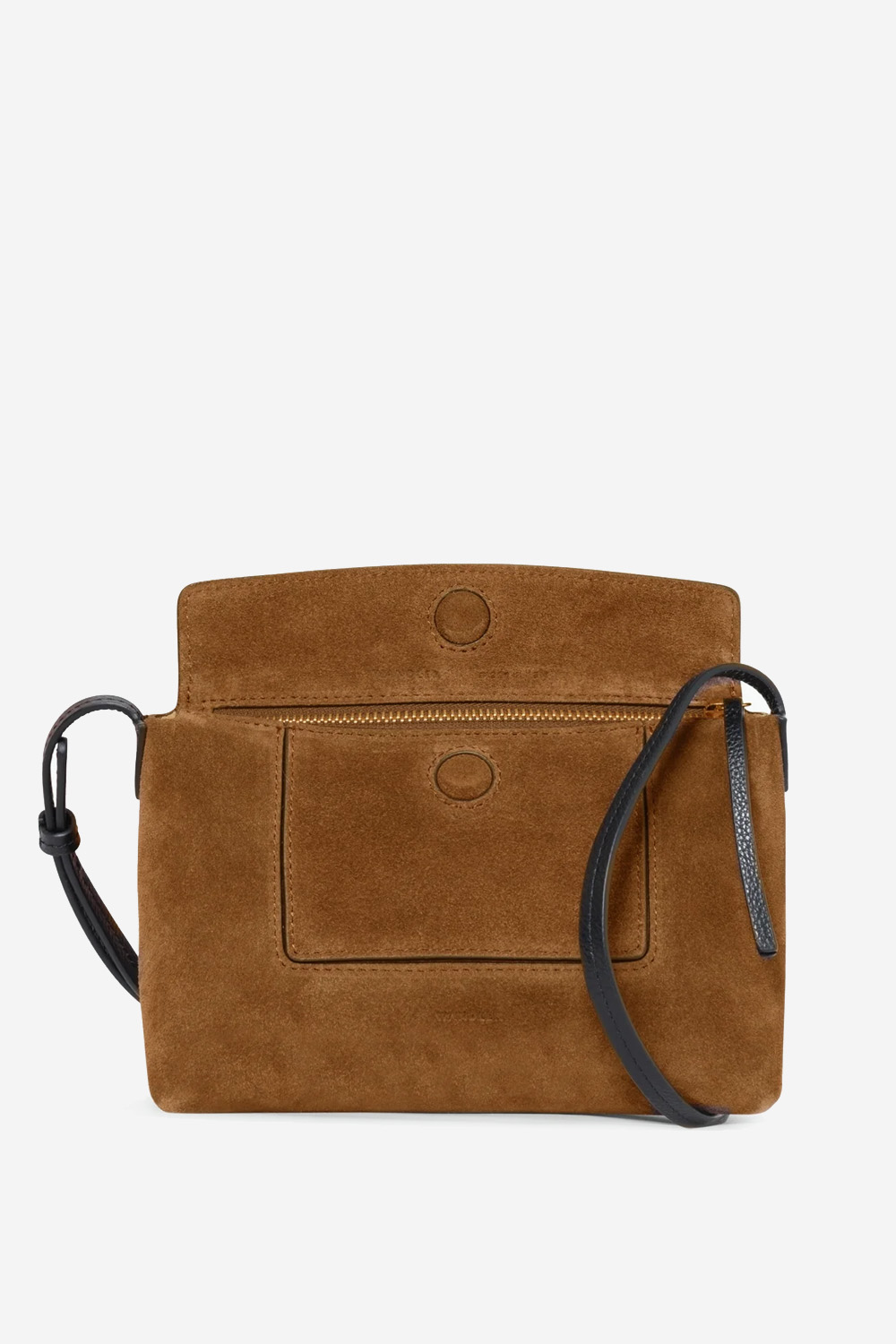 Penelope slouch mini suede crossbody