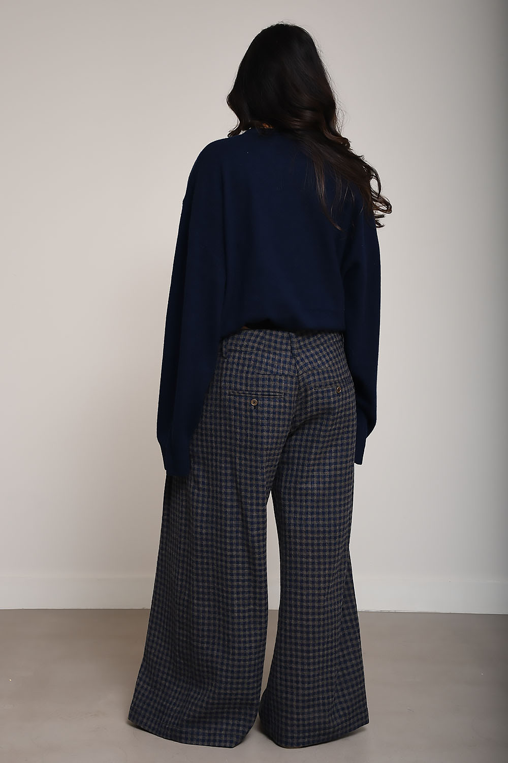 Antoine checked pants