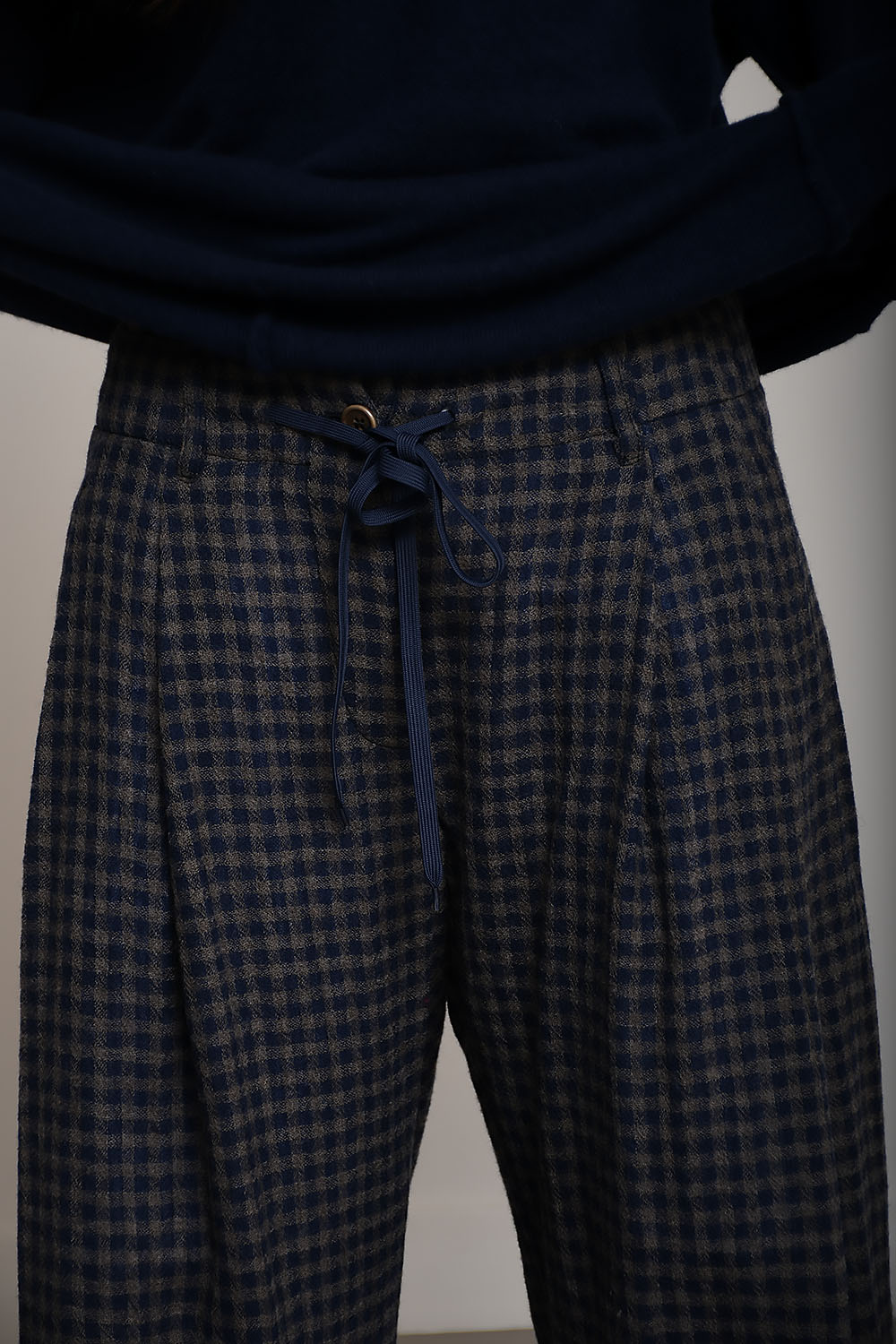 Antoine checked pants