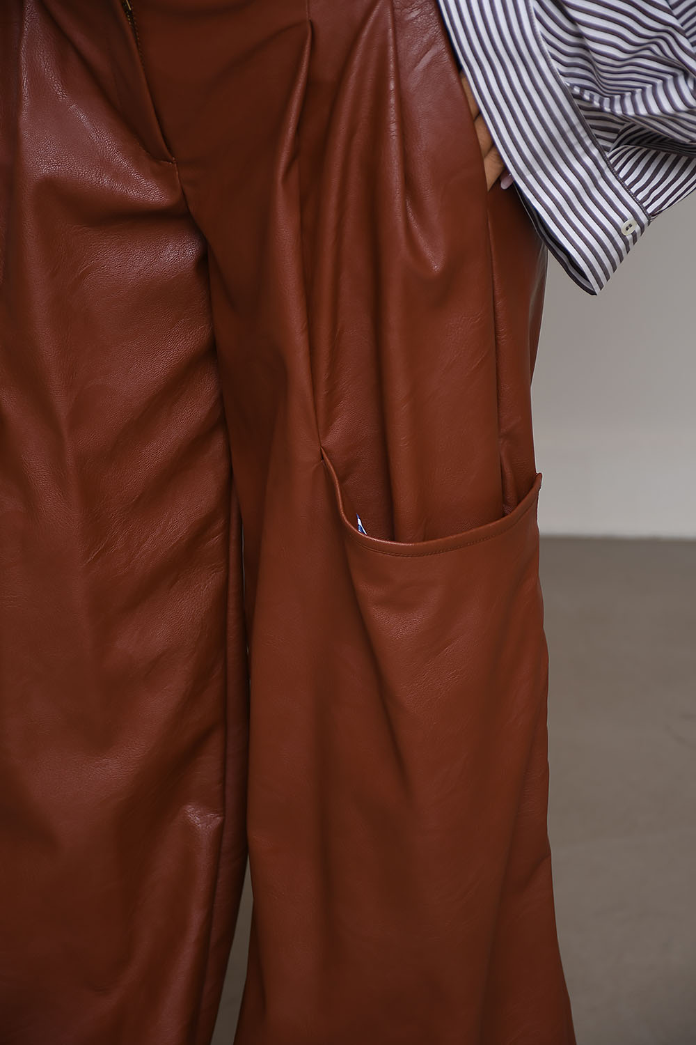 Ryan vegan leather pants