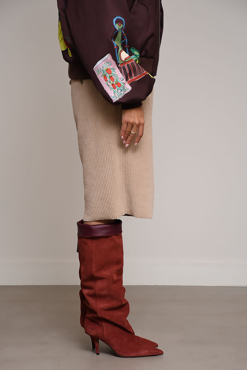 Jejia - Norma velvet bermuda