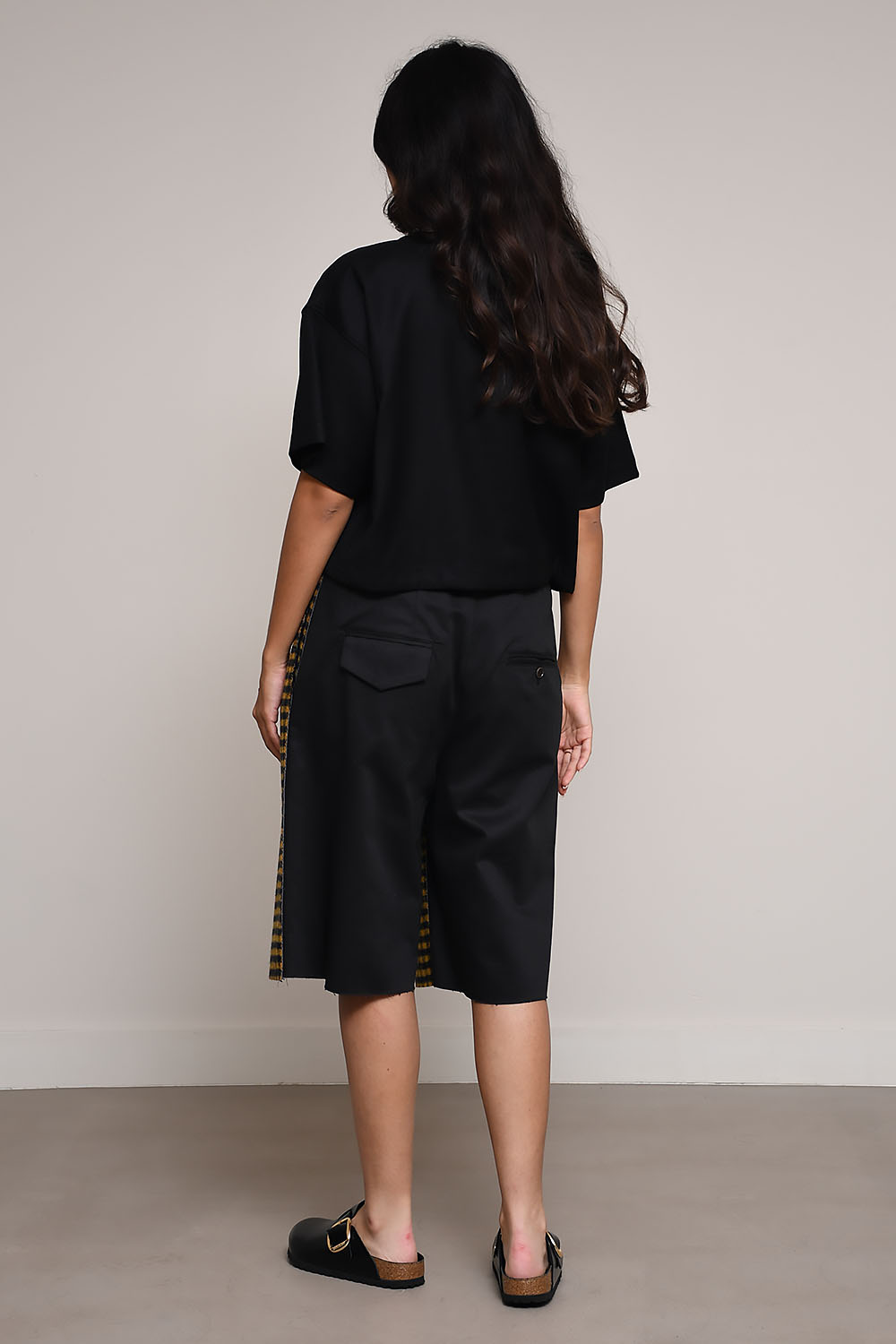 Norma checked bermuda