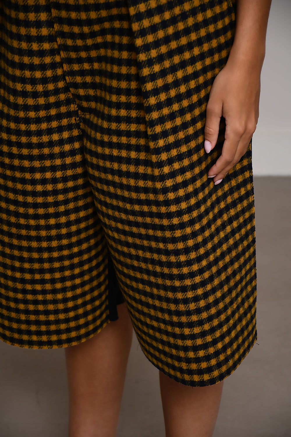 Norma checked bermuda