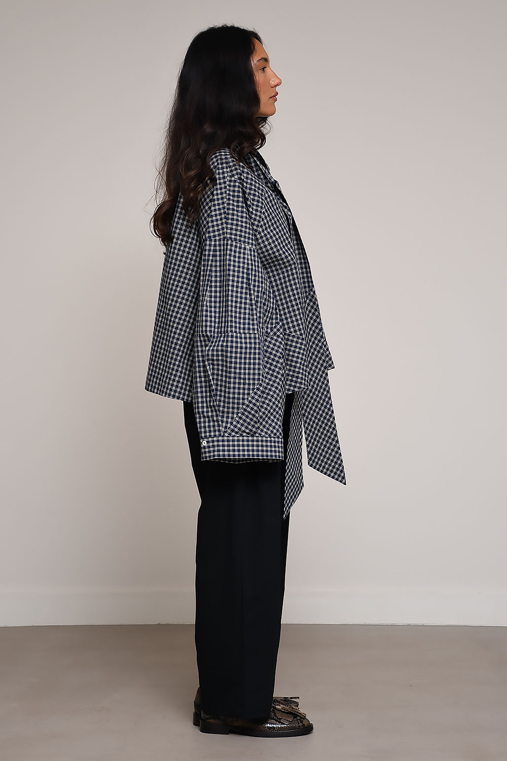 Jejia - Clo oversized checked shirt
