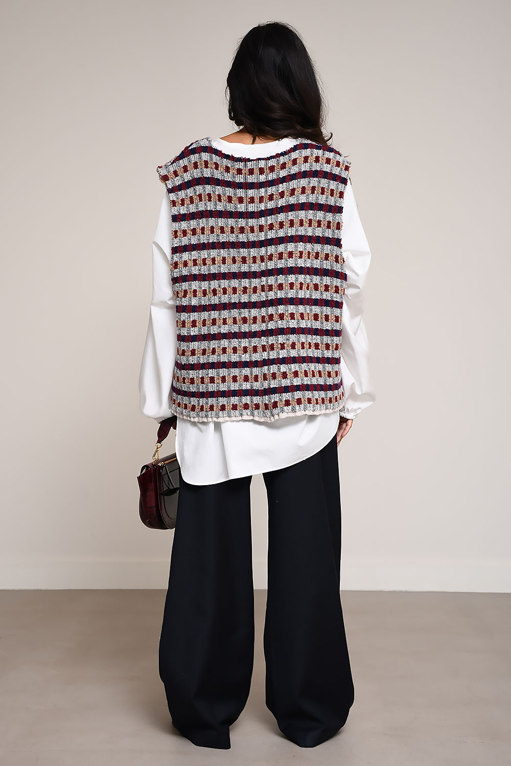 Olly wool-blend gilet